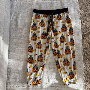 Pumpkin Eeyore Black and Yellow Pajama Pants